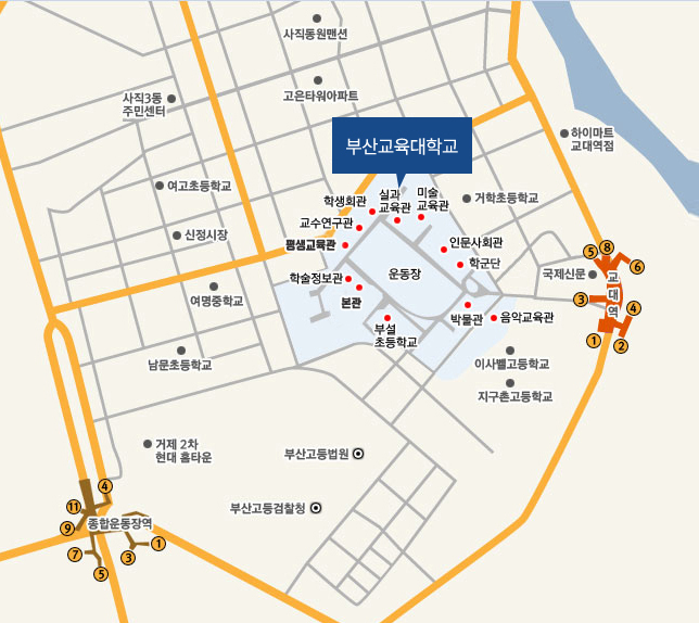 처음으로 학교오는길 약도 아래 텍스트 참조 내용동일